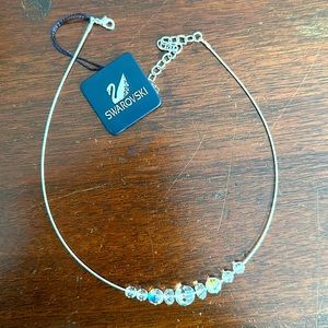 Swarovski crystal choker necklace